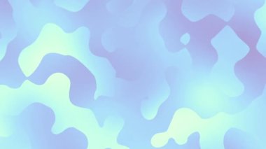 Soyut hareket arkaplanı. Psikedelik dalgalı, soyut kıvrımlı çizgiler. Görüntü döngüsü.