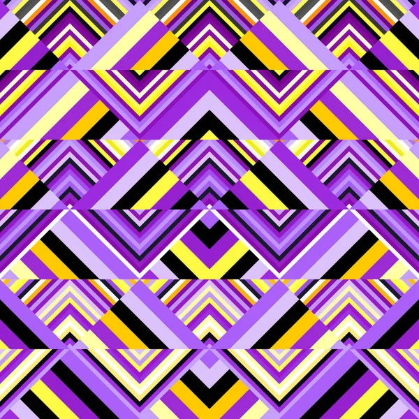 Seamless Vector Image African Violet Abstract Herringbone Pattern Regular Lines — Stockvektor