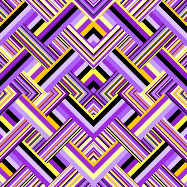 Seamless Vector Image African Violet Abstract Herringbone Pattern Regular Lines — ストックベクタ