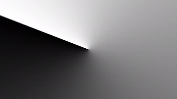 Переміщення Перетворення Абстрактного Геометричного Візерунка Концентричні Кола Простий Чорно Білий — стокове відео