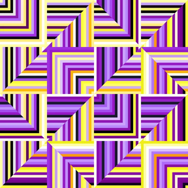 Seamless Vector Image African Violet Abstract Herringbone Pattern Regular Lines — Stock vektor