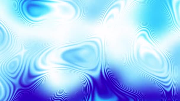 Video Astratto Blu Superficie Liquida Loop Sfondo Gradiente Senza Soluzione — Video Stock