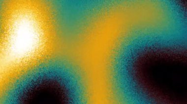 Abstract defocused looping video. Seamless blurred and noise gradient background for loop playback.