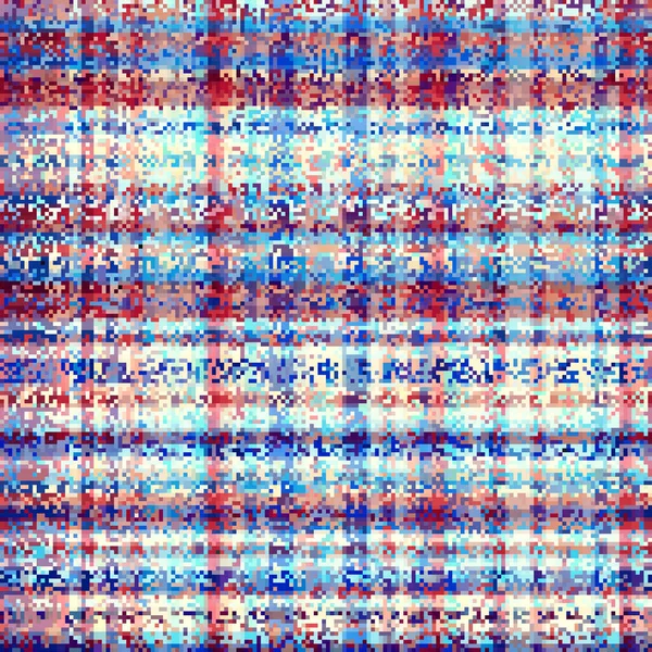 Abstract Vector Pattern Random Cmall Pixels Noise Texture Grunge Plaid — Wektor stockowy