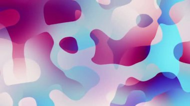 Soyut dalgalı döngülü 4K video. Döngü oynatma için kusursuz soyut saykodelik arkaplan.