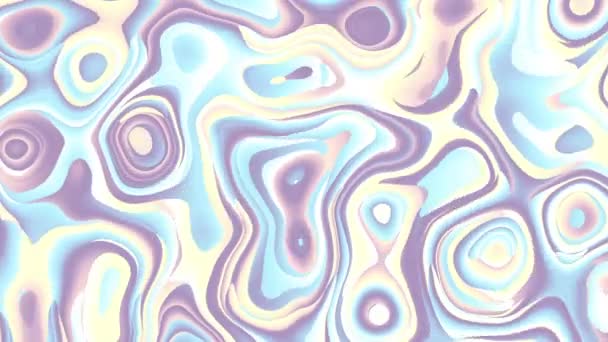 Abstract Wavy Looping Video Seamless Abstract Psychedelic Background Loop Playback — Vídeos de Stock