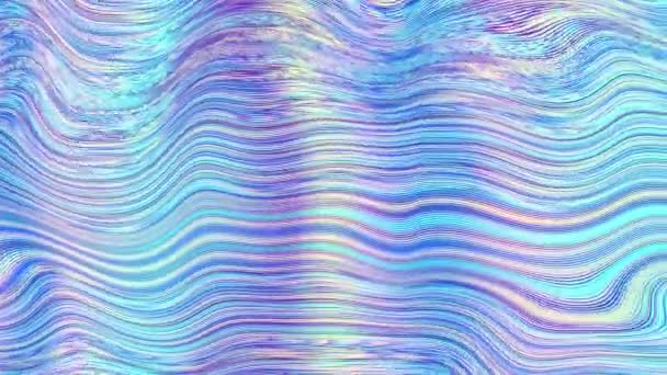Abstract Wavy Lines Looping Video Seamless Abstract Psychedelic Background Loop — Vídeo de Stock