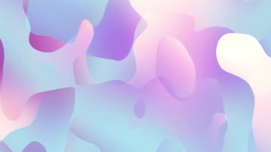 Soyut dalgalı döngülü 4K video. Döngü oynatma için kusursuz soyut saykodelik arkaplan.