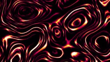 Soyut dalga döngüsü videosu. Döngü oynatmak için kusursuz soyut saykodelik arkaplan. Soyut plazma taşınıyor.