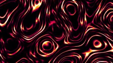 Soyut dalga döngüsü videosu. Döngü oynatmak için kusursuz soyut saykodelik arkaplan. Soyut plazma taşınıyor.