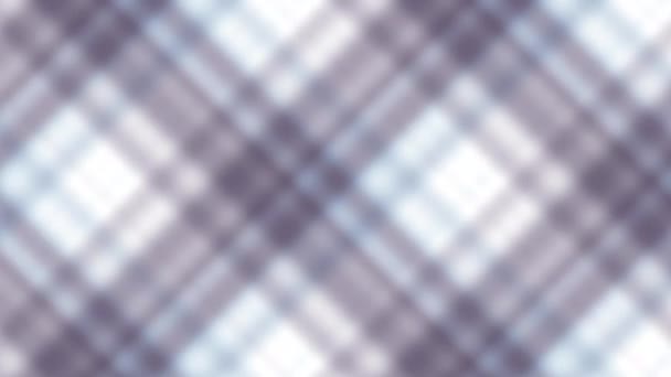 Abstract Defocused Plaid Looping Video Seamless Moving Horizontal Lines Background — Vídeo de Stock