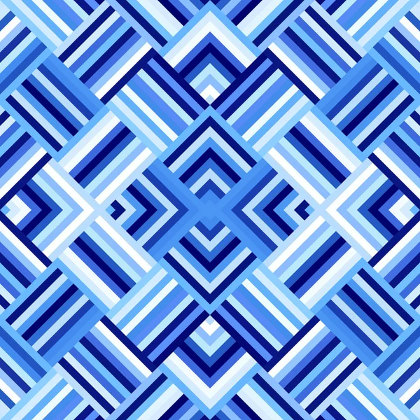 Бесшовное Векторное Изображение Маленькие Линии Голубой Геометрический Узор Правильная Текстура — стоковый вектор