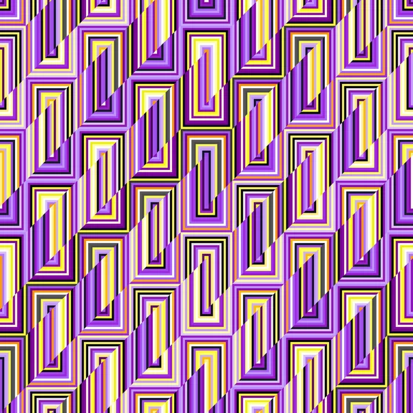 Seamless Vector Image African Violet Abstract Herringbone Pattern Regular Lines — 图库矢量图片