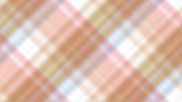 Abstract Defocused Plaid Looping Video Seamless Moving Horizontal Lines Background — Stockvideo