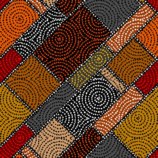 Patrón Fondo Sin Costuras Patrón Tribal Étnico Abstracto Estilo Geométrico — Vector de stock