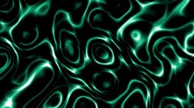 Soyut dalga döngüsü videosu. Döngü oynatmak için kusursuz soyut saykodelik arkaplan. Soyut plazma taşınıyor.