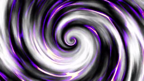 Spirale Futuristica Rotazione Infinita Filmati Loop Senza Soluzione Continuità Elica — Video Stock