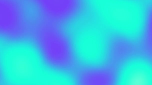 Abstract Defocused Looping Video Seamless Turquoise Blurred Gradient Background Loop — Stock video