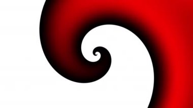 Devamlı dönen fütüristik spiral. Kusursuz döngü görüntüsü. Soyut sarmal.