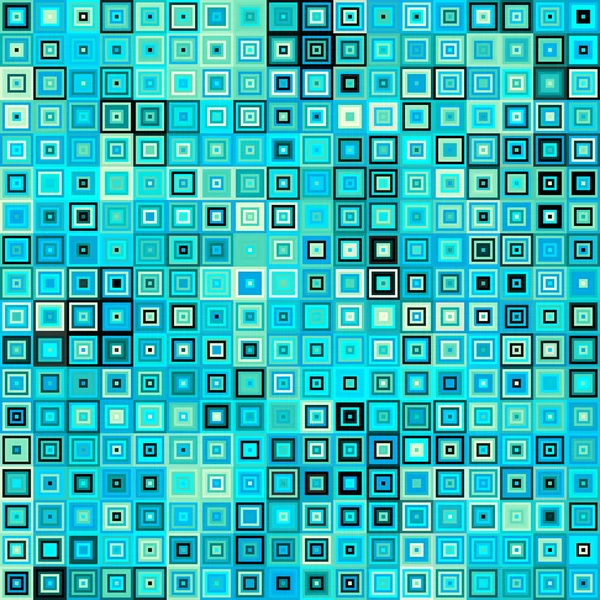 Abstract Seamless Geometric Pattern Random Colorizing Small Squares Random Pixels — Wektor stockowy