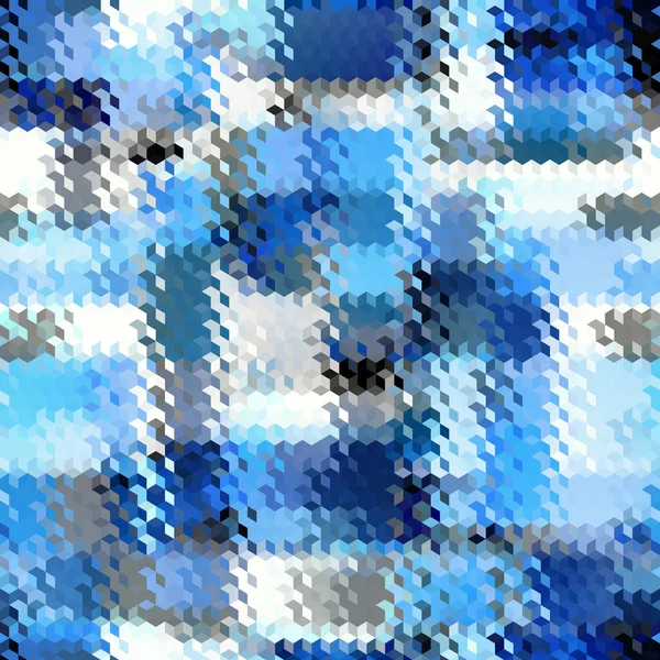 Анотація Безшовного Геометричного Візерунка Кубики Скляної Текстури Векторне Зображення — стоковий вектор