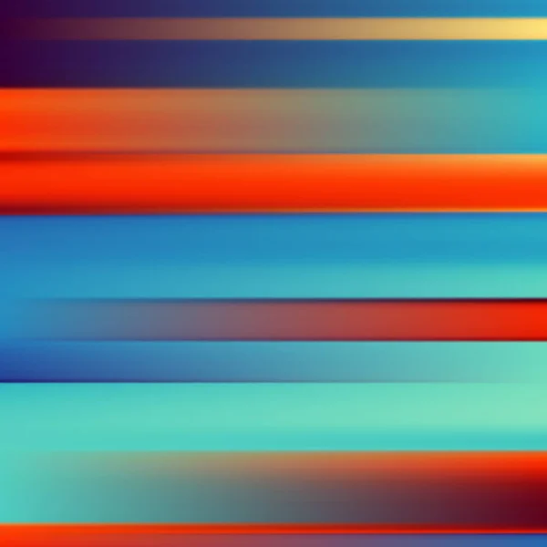 Abstract Gedefocuste Achtergrond Horizontale Gladde Lijnen Vectorafbeelding — Stockvector