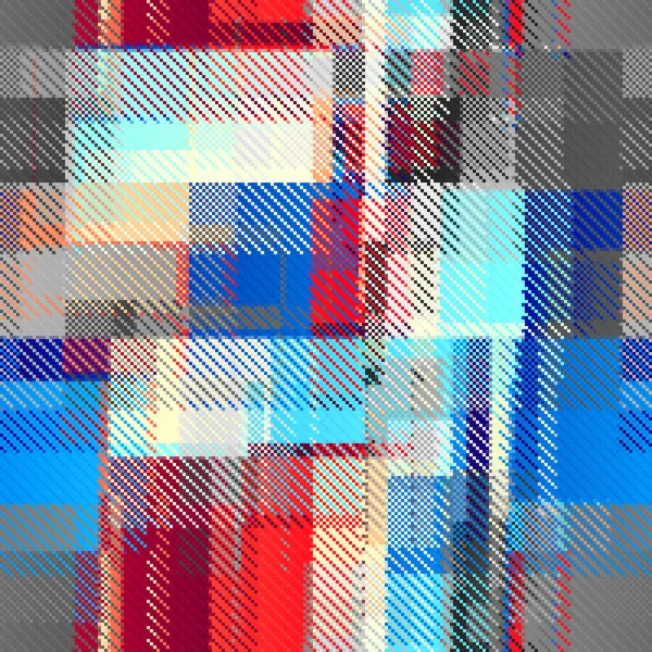 Abstract Vector Pattern Regular Small Pixels Noise Texture Vertical Lines — Vettoriale Stock