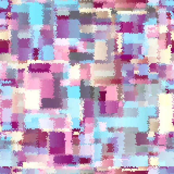 Vector Image Abstract Seamless Geometric Pattern Random Small Pixels Noise — Διανυσματικό Αρχείο