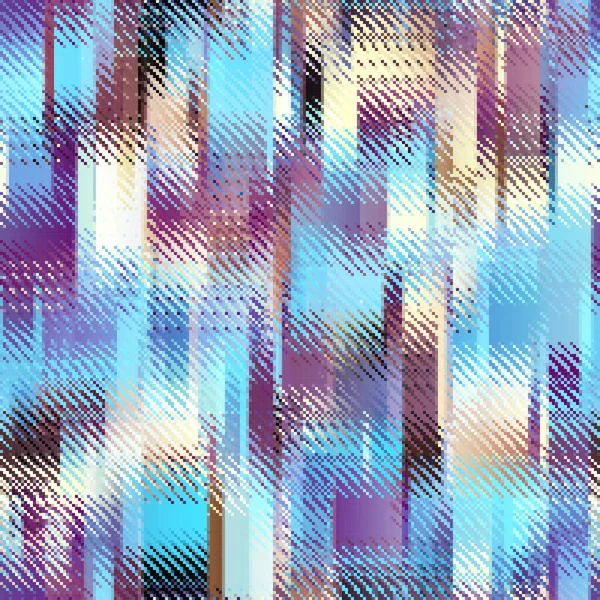 Abstract Vector Pattern Regular Small Pixels Noise Texture Vertical Lines — Stockový vektor