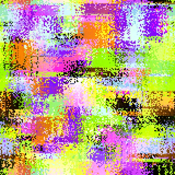 Vector Image Abstract Seamless Geometric Pattern Random Small Pixels Noise — Διανυσματικό Αρχείο