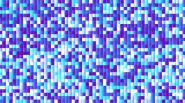 Soyut dalgalı döngülü 4K video. Döngü oynatmak için kusursuz soyut saykodelik arkaplan. Küçük kareler arkaplan.