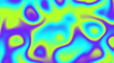 Soyut dalgalı döngülü 4K video. Döngü oynatma için kusursuz soyut sıvı psychedelic arkaplan.