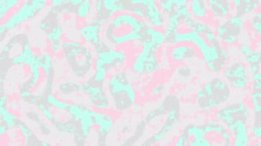 Soyut dalga döngüsü videosu. Döngü çalma için kusursuz soyut grunge retro psychedelic arkaplan.