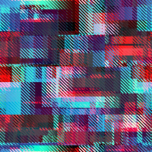 Abstract Vector Pattern Regular Small Pixels Noise Texture Vertical Lines — Stockový vektor