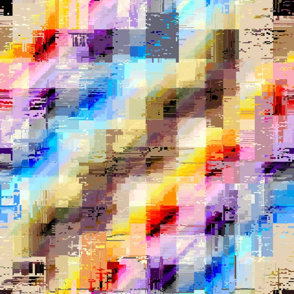 Abstract seamless pattern with imitation of a grunge dirty texture. Vintage background. Vector image.
