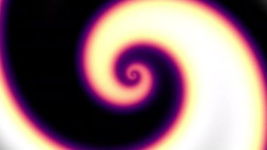 Devamlı dönen fütüristik spiral. Kusursuz döngü görüntüsü. Soyut sarmal.