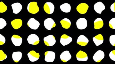 Soyut dalgalı döngülü 4K video. Döngü oynatma için kusursuz soyut saykodelik arkaplan.