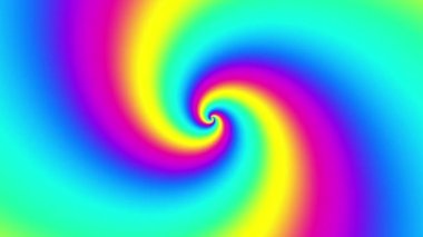 Devamlı dönen fütüristik spiral. Kusursuz döngü görüntüsü. Soyut sarmal.