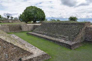 Monte Alban, Meksika 'nın güzel bir manzarası
