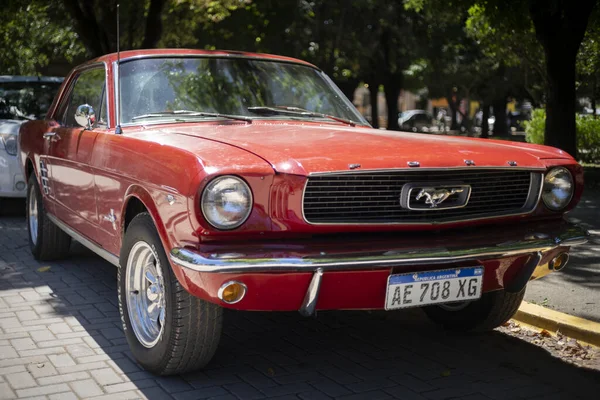 Uribelarrea Buenos Aires Province Argentina February 2022 Classic Ford Mustang — Stock Photo, Image