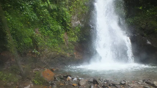 Hermosa Natural Cascada Cidahu Sukabumi Westjava — Foto de Stock