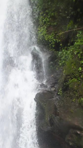 Hermosa Natural Cascada Cidahu Sukabumi Westjava — Foto de Stock