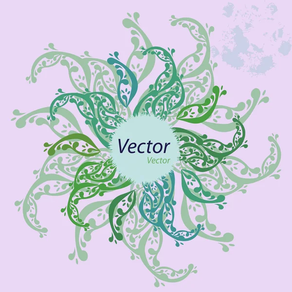 Designed ornament background — Stock Vector
