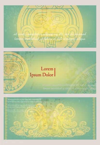 eski bir kağıt üzerinde Maya çizimleri