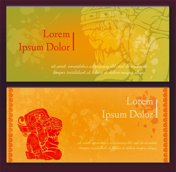 eski bir kağıt üzerinde Maya çizimleri