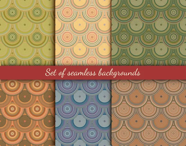 daireler ile tasarlanan renkli arka planlar, kesintisiz ayarlı