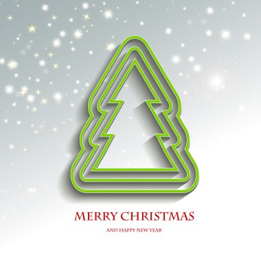 mutlu Noel ağacı