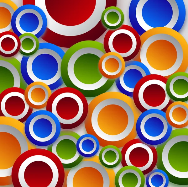 Color circles wallpaper Stock Picture