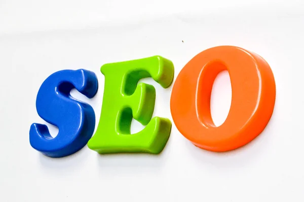 SEO word — Stock Photo, Image