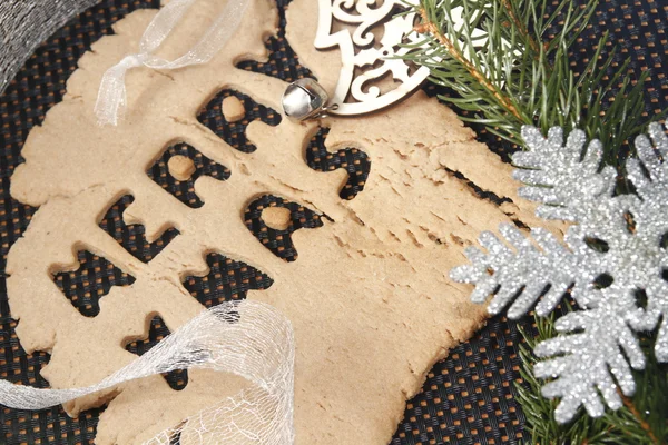 Feliz Navidad de pan de jengibre — Foto de Stock